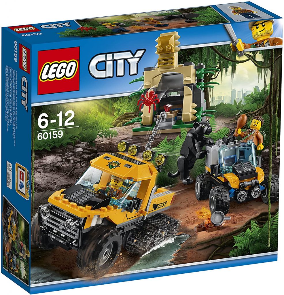 Конструктор lego city 60159 исследование джунглей