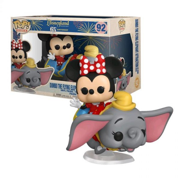Funko Pop Disney 92 Dumbo y Minnie Mouse Atracción