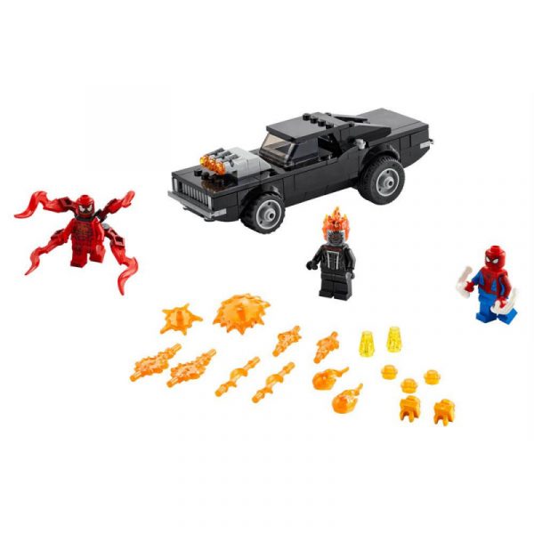 Lego Spiderman 76173 Spider-Man y el Motorista Fantasma vs. Carnage - Imagen 3