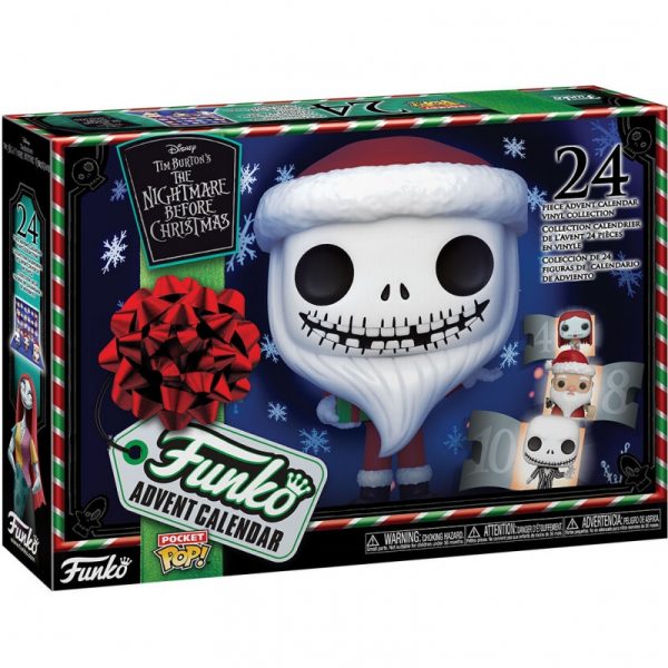 Calendario Funko Pop Pesadilla Antes de Navidad