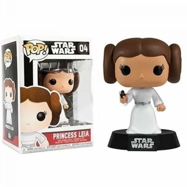 Funko Pop Star Wars 04 Princesa Leia Caja Dañada