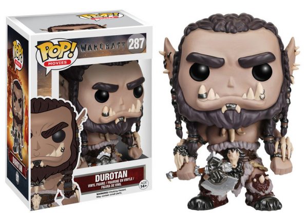 Funko Pop Movies 287 Durotan Caja Dañada