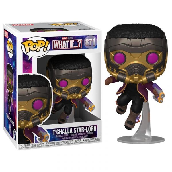 Funko Pop Marvel 871 T'Challa Star-Lord