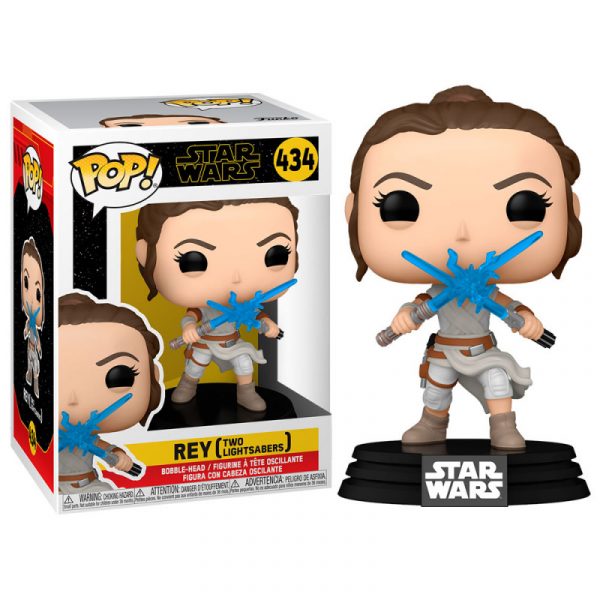 Funko Pop Star Wars 434 Rey (Dos Sables)