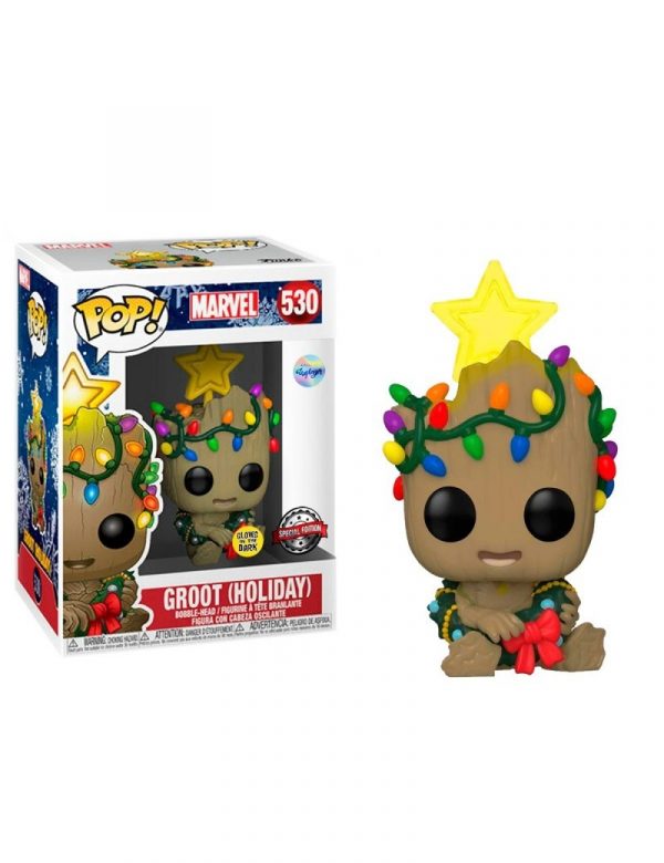 Funko Pop Marvel 530 Groot (Holiday)