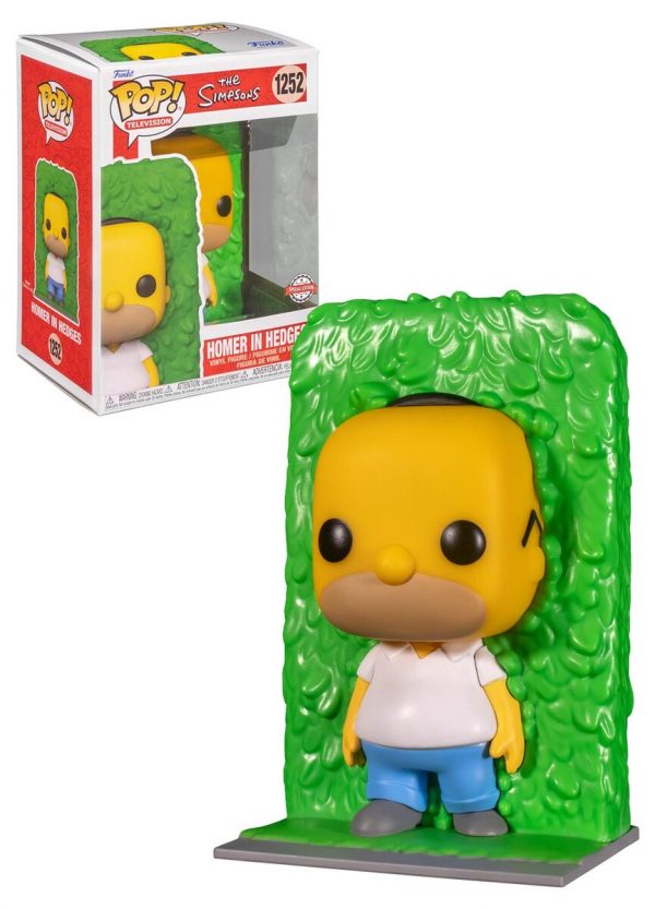 Funko Pop Televisión 1252 Homer In Hedges