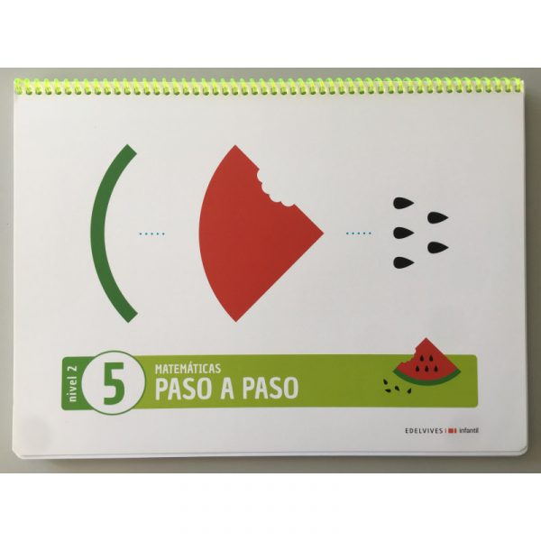 Libro Edelvives Matemáticas Paso a Paso Nivel 2