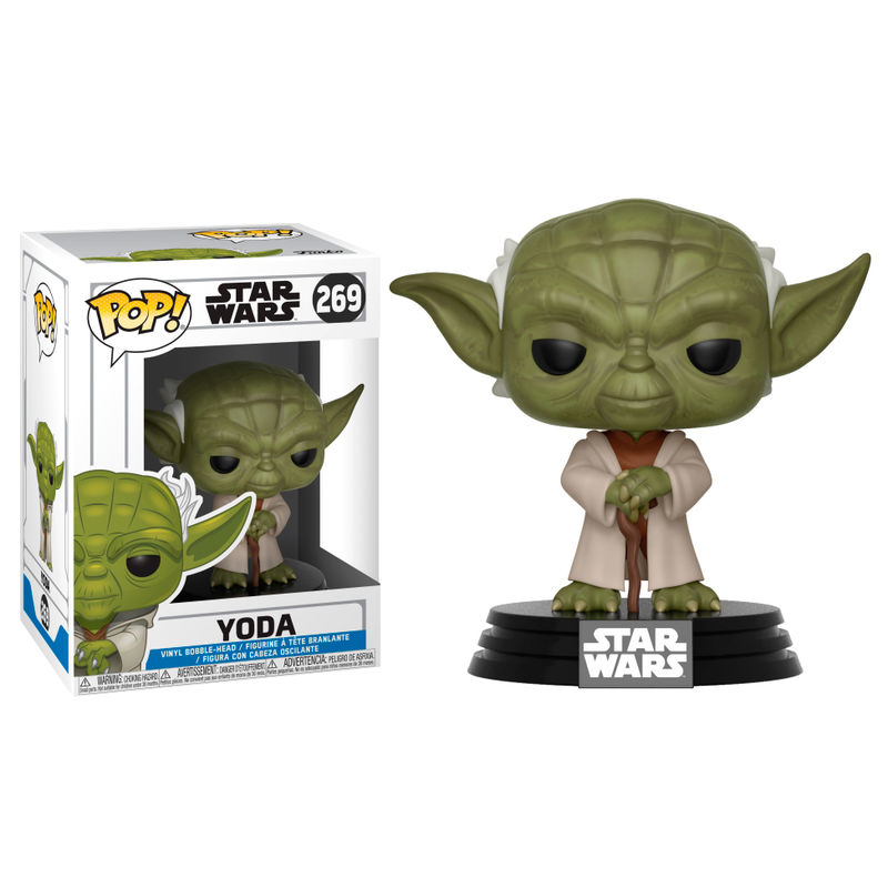 Funko Pop Star Wars 269 Yoda Caja Dañada
