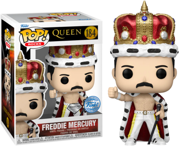 Funko Pop Rocks 184 Freddie Mercury Diamond