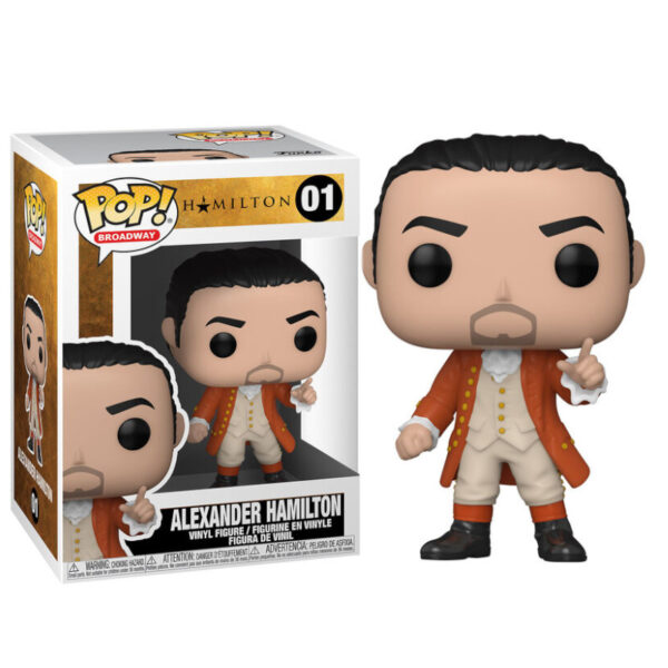 Funko Pop Broadway 01 Alexander Hamilton Caja Dañada