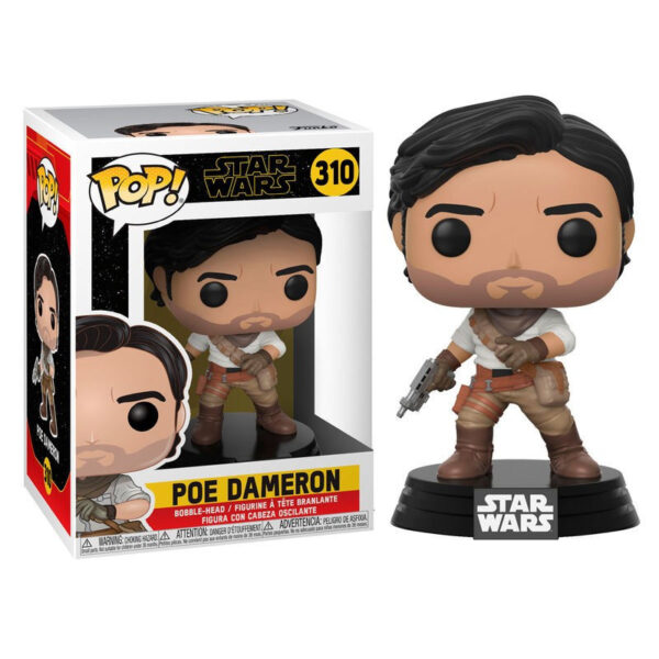 Funko Pop Star Wars 310 Poe Dameron Caja Dañada