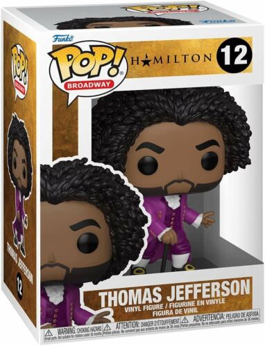 Funko Pop Broadway 12 Thomas Jefferson Caja Dañada
