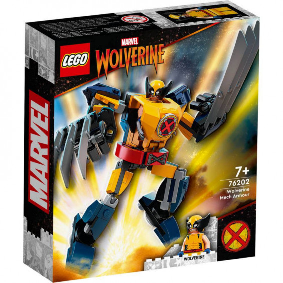 Lego Marvel 76202 Armadura Robótica Lobezno