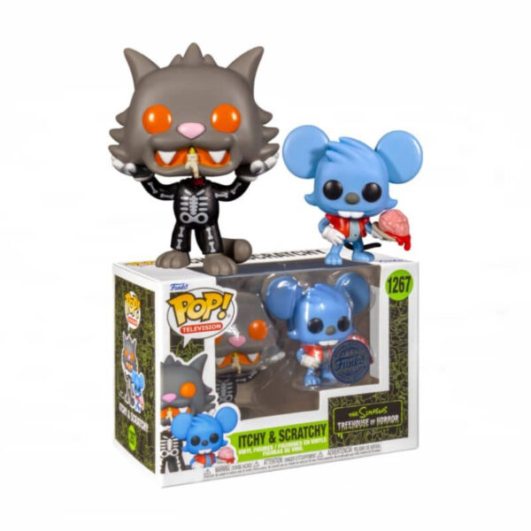 Funko Pop Televisión 1267 Itchy & Scratchy