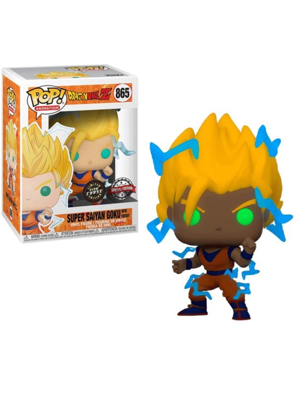 Funko Pop Animación 865 Super Saiyan Goku Con Energía Chase