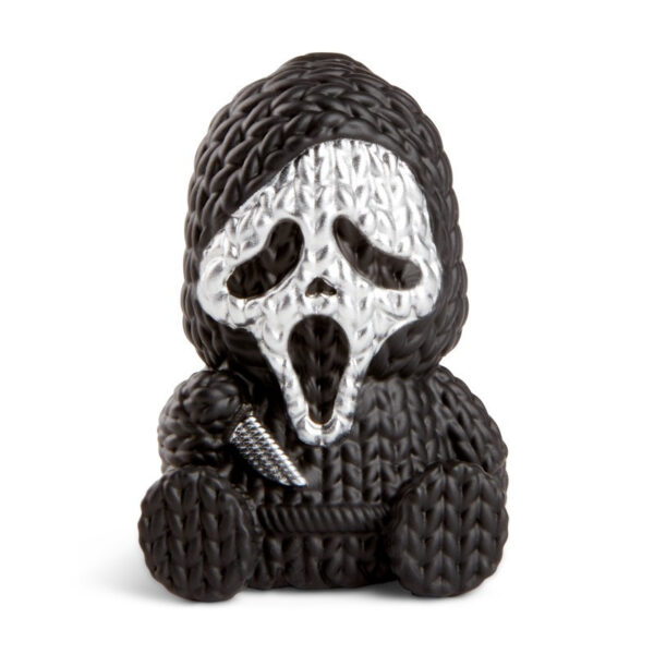 Figura Knit Series Ghost Face Mascara Plata Mini - Imagen 2