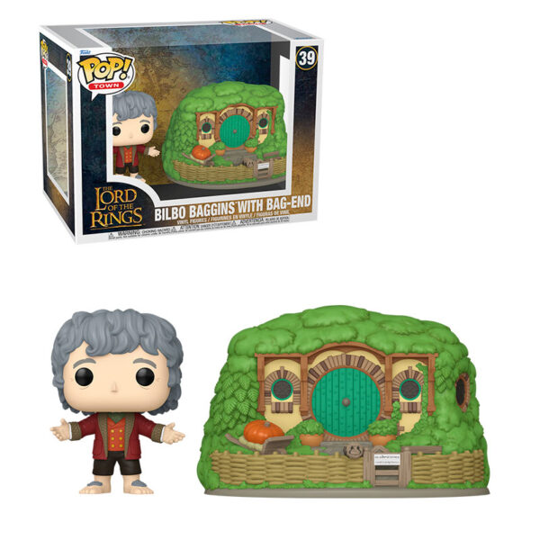 Funko Pop Town 39 Bilbo Baggins with Bag-End