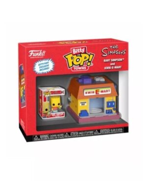 Funko Bitty Towns Bart Simpson And Kwik-E-Mart