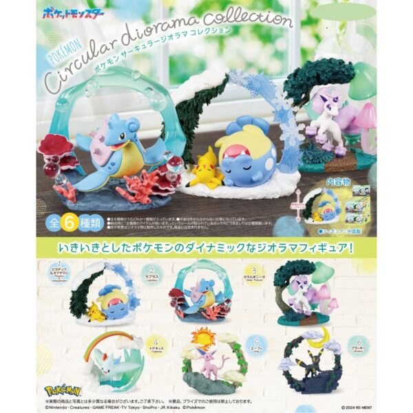 Pokemon Pocket Circular Diorama Collection