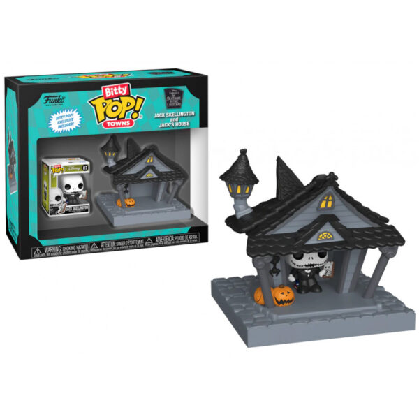 Funko Bitty Towns Jack Skellington and Jack's House