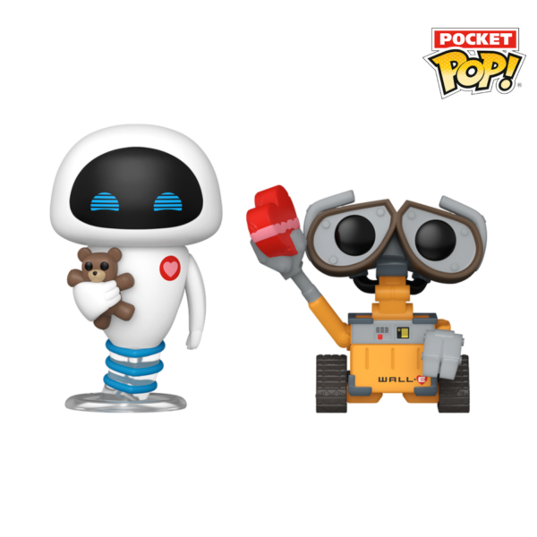 Funko Pop Pocket 2 Pack Eve & Wall-e - Imagen 2