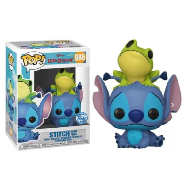 Funko Pop Disney 986 Stitch With Frog