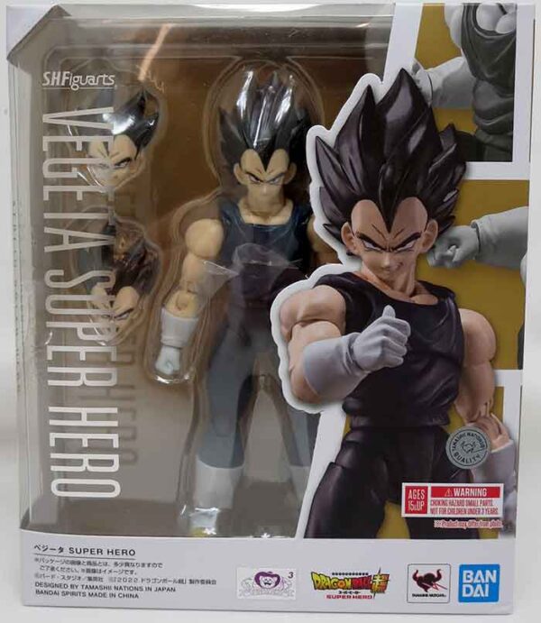 Figura Sh Figuarts Vegeta Super Hero