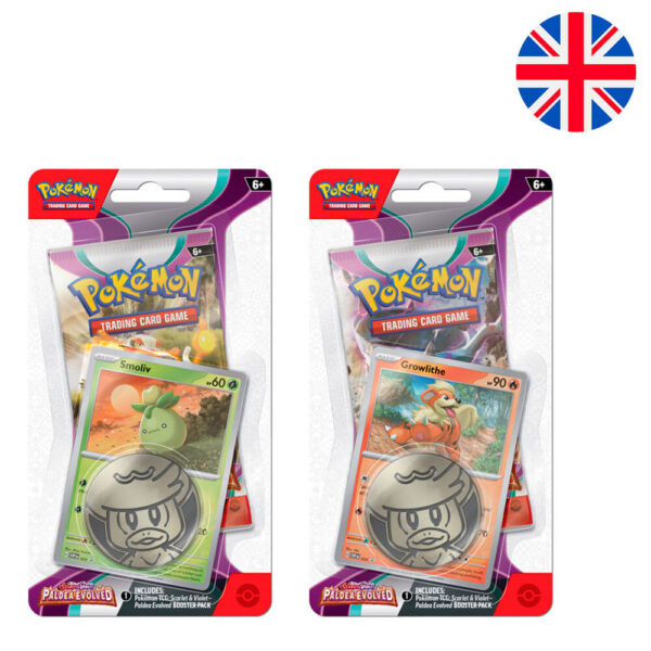 Blister Pokemon Paradox  Scarlet & Violet Inglés