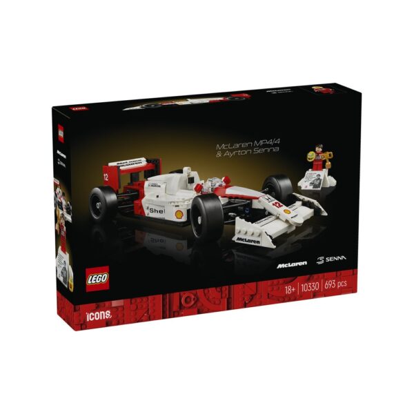 Lego Icons 10330 McLaren MP4/4 y Ayrton Senna