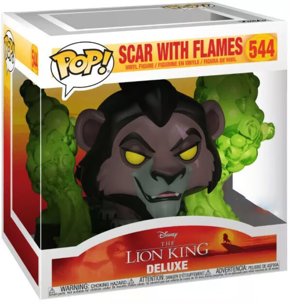 Funko Pop Disney 544 Scar With Flames