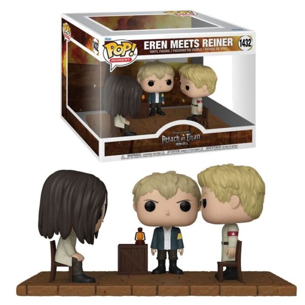 Funko Pop Moment 1432 Eren Meets Reiner