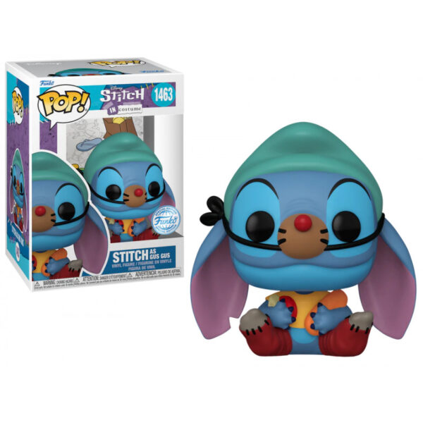 Funko Pop Disney 1463 Stitch As Gus Gus