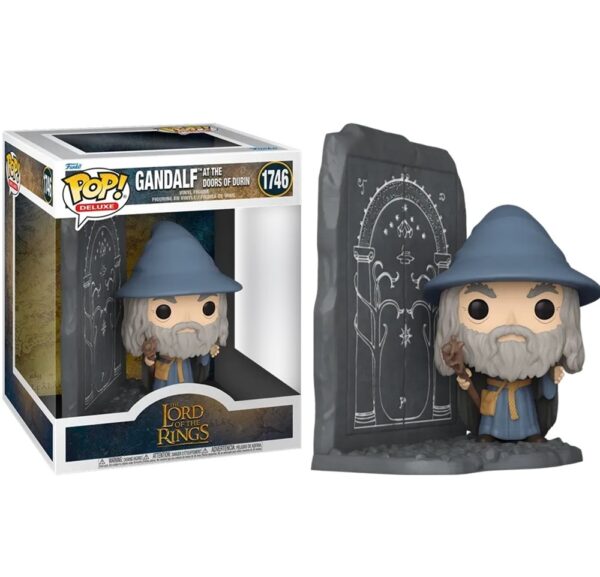 Funko Pop Deluxe 1746 Gandalf en la Puerta de Durin