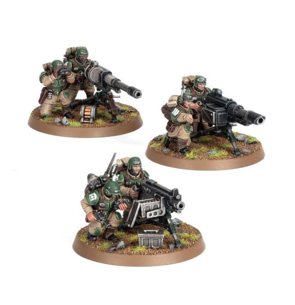 Warhammer 40.000 - Astra Militarum: Escuadra de Armas Pesadas - Imagen 2