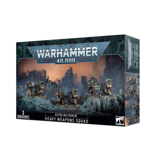 Warhammer 40.000 - Astra Militarum: Escuadra de Armas Pesadas