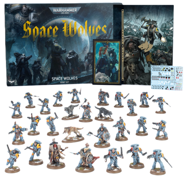 Warhammer 40.000 - Space Wolves: Caja De Ejercito (ESP) [RESERVA LANZAMIENTO 07/06/2025]
