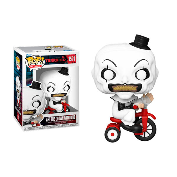 Funko Pop Movies 1591 Art The Clown With Bike