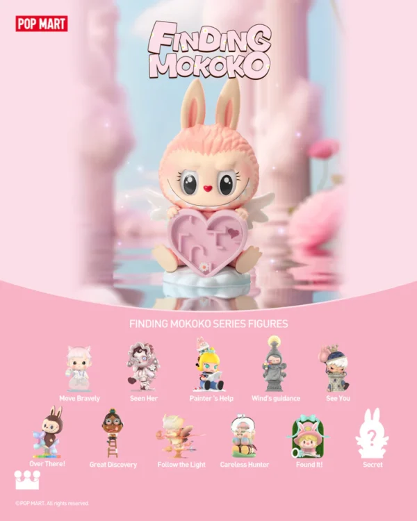 Blind Box Pop Mart Finding Mokoko - Imagen 2
