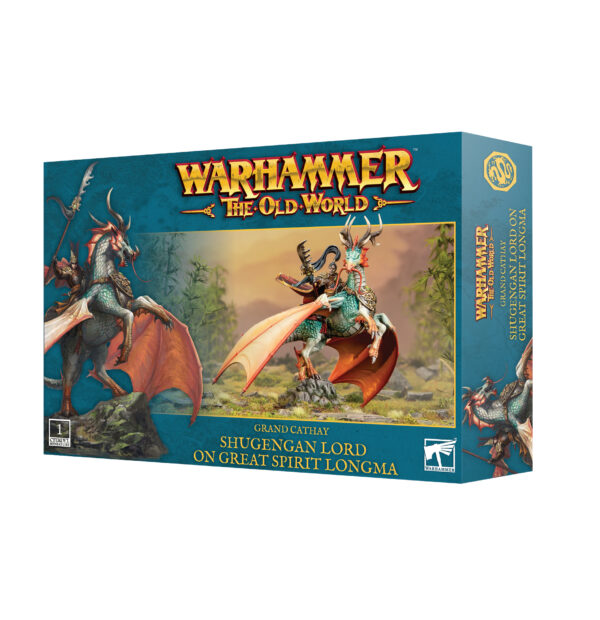 Warhammer The Old World - Grand Cathay: Shugengan Lord On Great Spirit Longma [RESERVA LANZAMIENTO 05/07/2025]