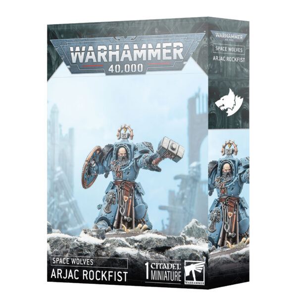 Warhammer 40.000 - Space Wolves: Arjac Puñorroca [RESERVA LANZAMIENTO 12/07/2025]