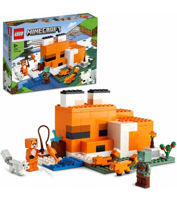 Lego Minecraft 21178 El Refugio Zorro