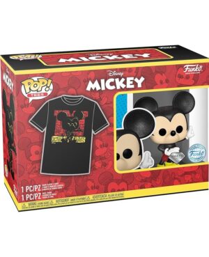 Pack Funko Pop Disney Mickey Mouse + Camiseta XL