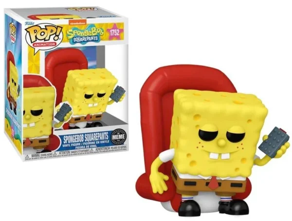 Funko Pop Animation Meme 1752 Bob Esponja
