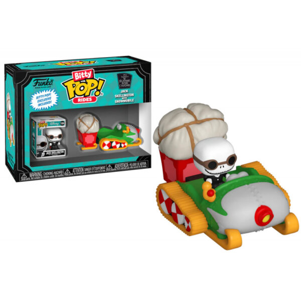 Funko Bitty Pop Rides Jack Skellington With Snowmobile