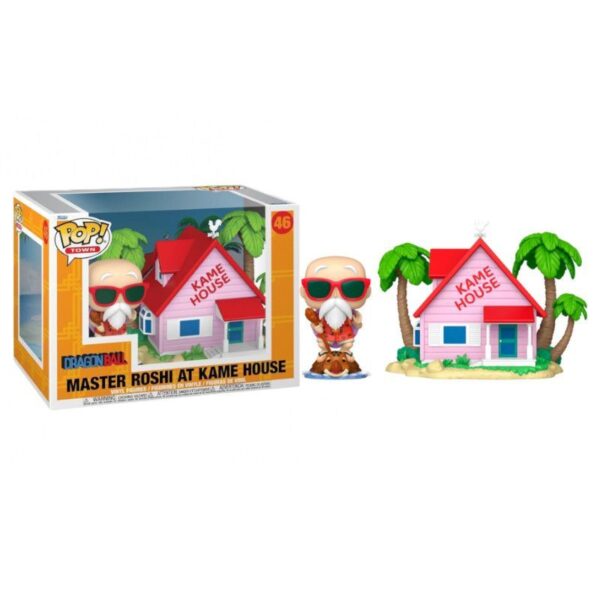 Funko Pop Town 46 Maestro Roshi En Kame House