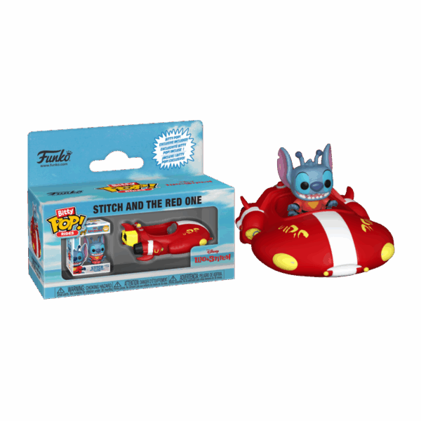 Funko Bitty Pop Rides Stitch y The Red One
