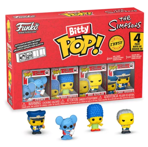 Funko Bitty Pop Los Simpson Pack de 4 Serie 2