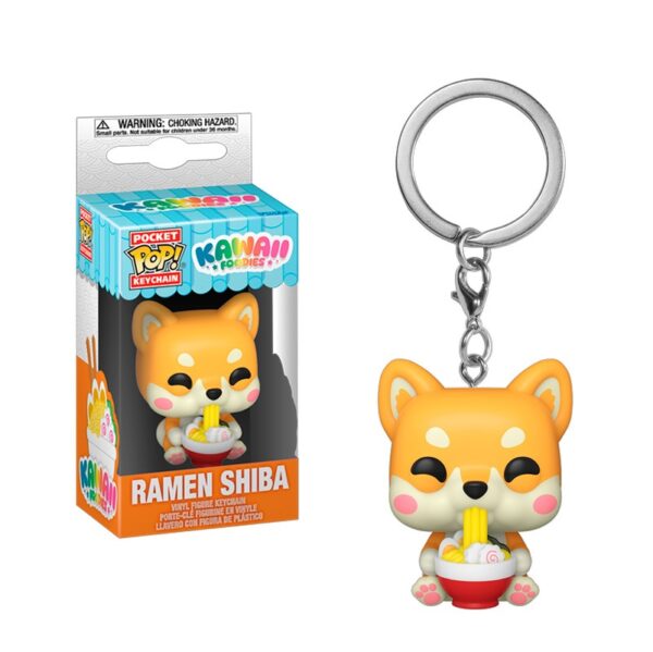 Llavero Funko Pop Kawaii Foodies Ramen Shiba