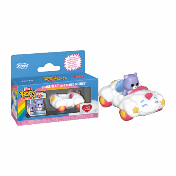 Funko Bitty Pop Rides Osos Amorosos Share Bear and Cloud Mobile