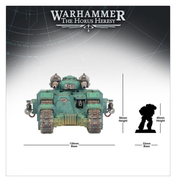 Warhammer The Horus Heresy - Legiones Astartes: Sicaran Battle Tank - Imagen 3